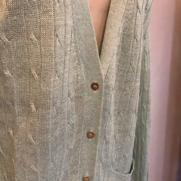 J.Crew 100% linen cardigan - Picture 3 of 6